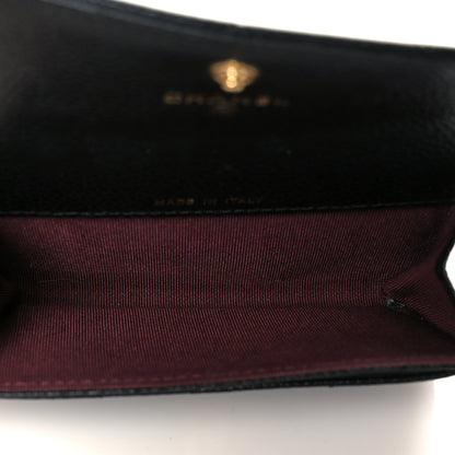 Chanel Caviar Quilted Flap Card Holder Wallet Black 5 of 9