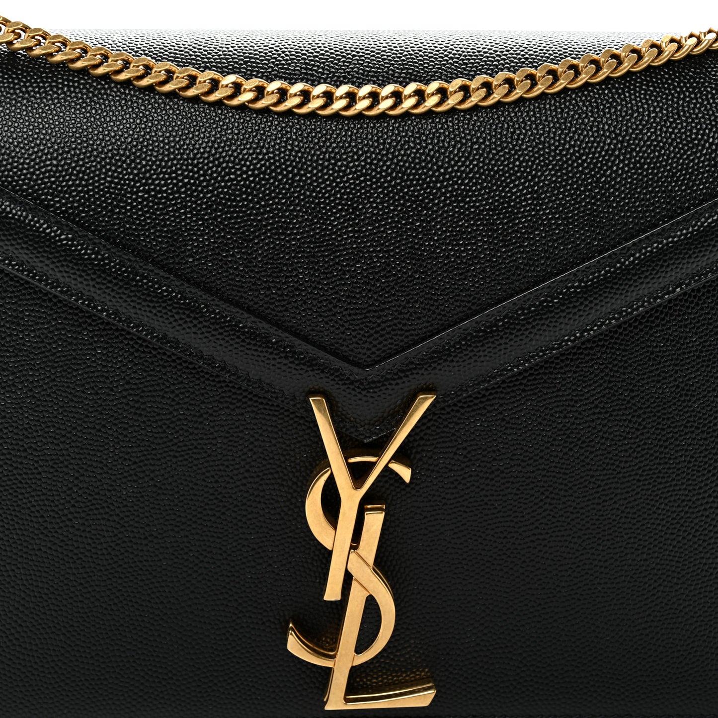 Grain De Poudre Monogram Cassandra Clasp Bag Black Rouge Legion