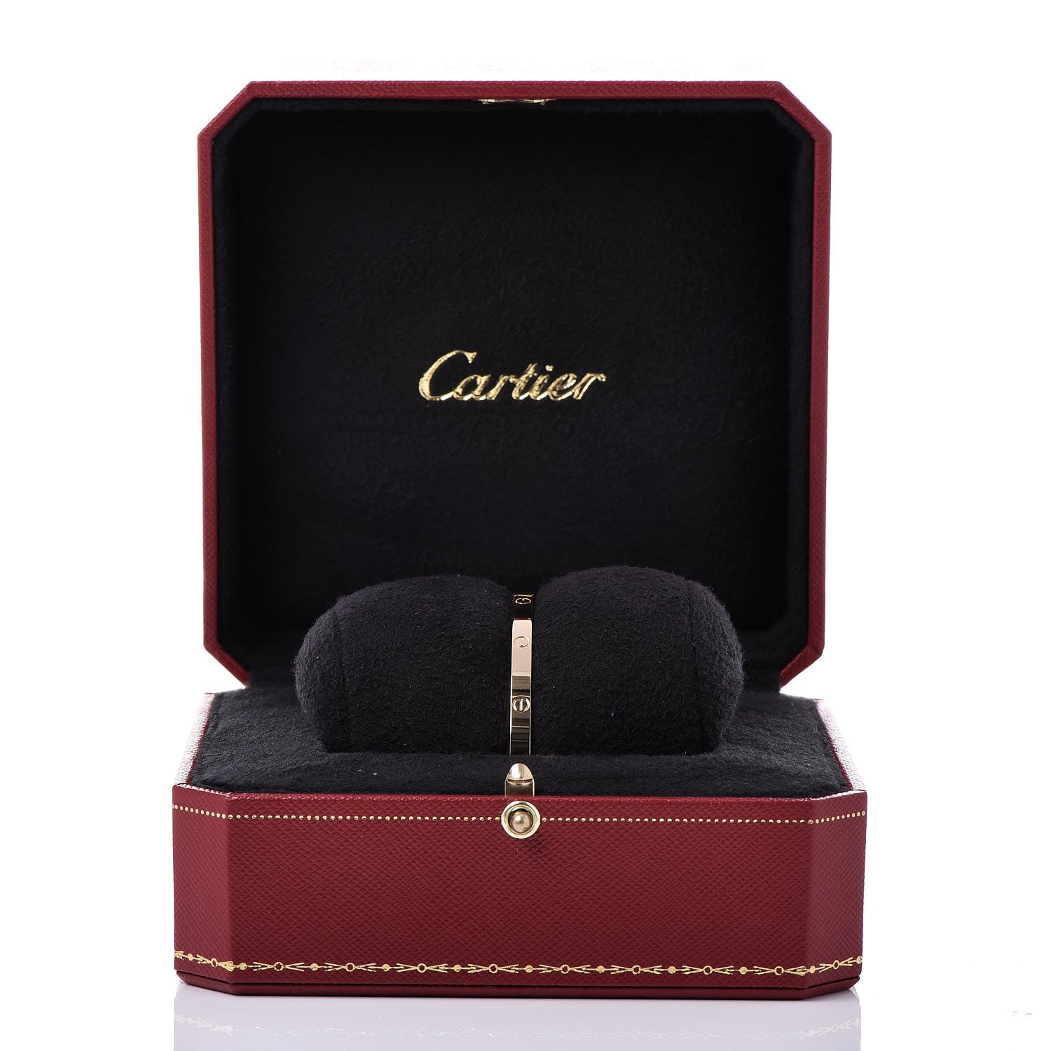 Cartier 18K Yellow Gold Small LOVE Bracelet 16 6 of 7