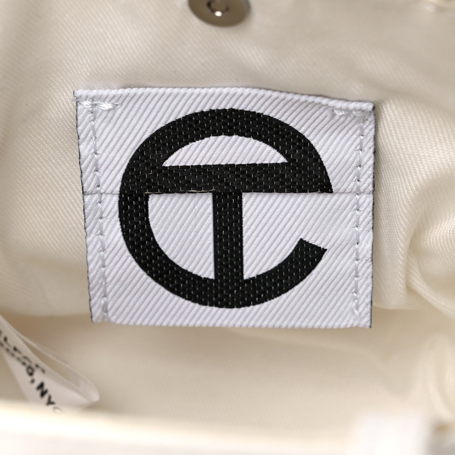Telfar Vegan Leather Small Shopping Bag White 6 of 14