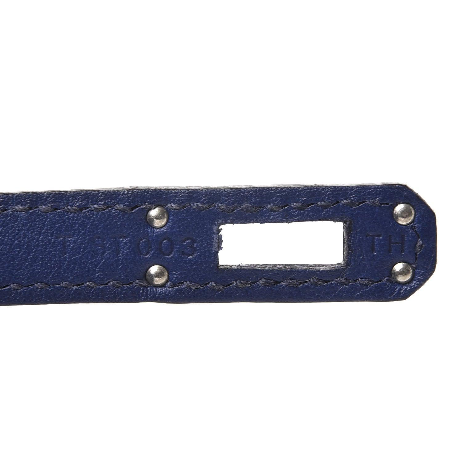 Hermes Swift Kelly Pochette Clutch Bleu Saphir 8 of 8