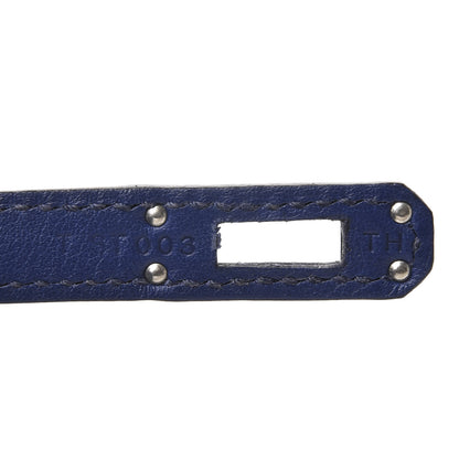 Hermes Swift Kelly Pochette Clutch Bleu Saphir 8 of 8