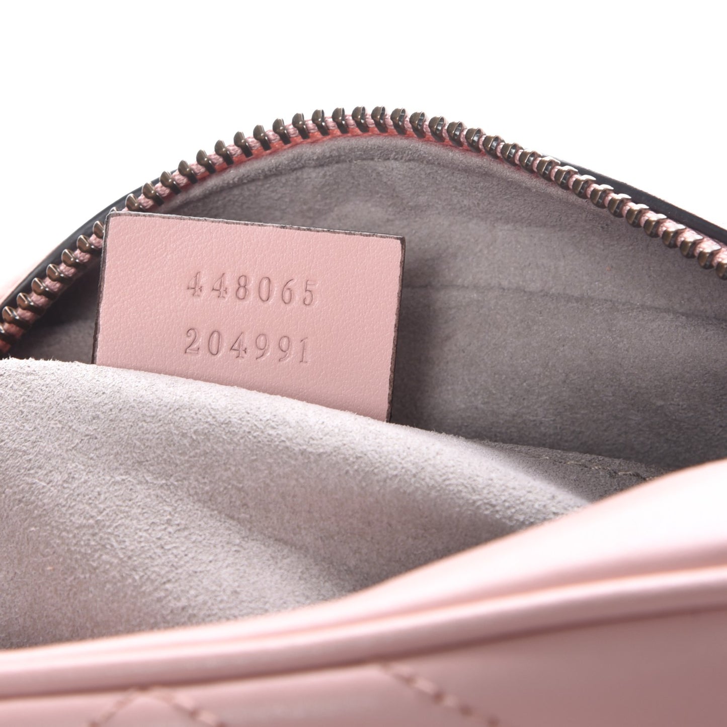 Calfskin Matelasse Mini GG Marmont Chain Shoulder Bag Perfect Pink