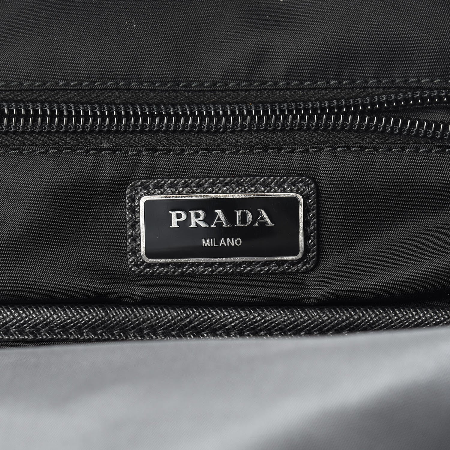 Prada Tessuto Nylon Montagna Sling Backpack Black 6 of 11