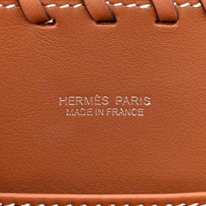 Hermes Wicker Swift Picnic Mini Kelly 20 Naturel Gold 6 of 12