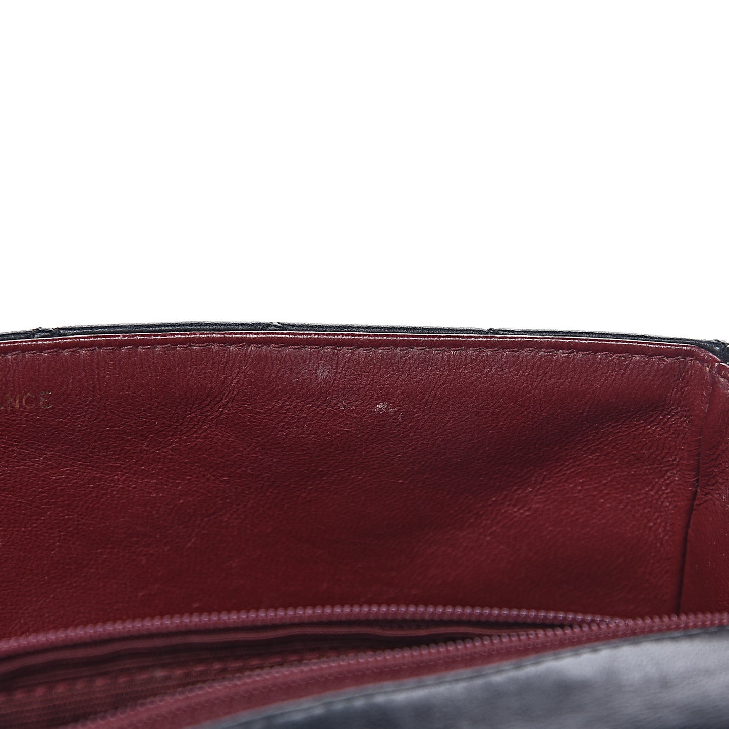 Lambskin Quilted Small Single Flap Black