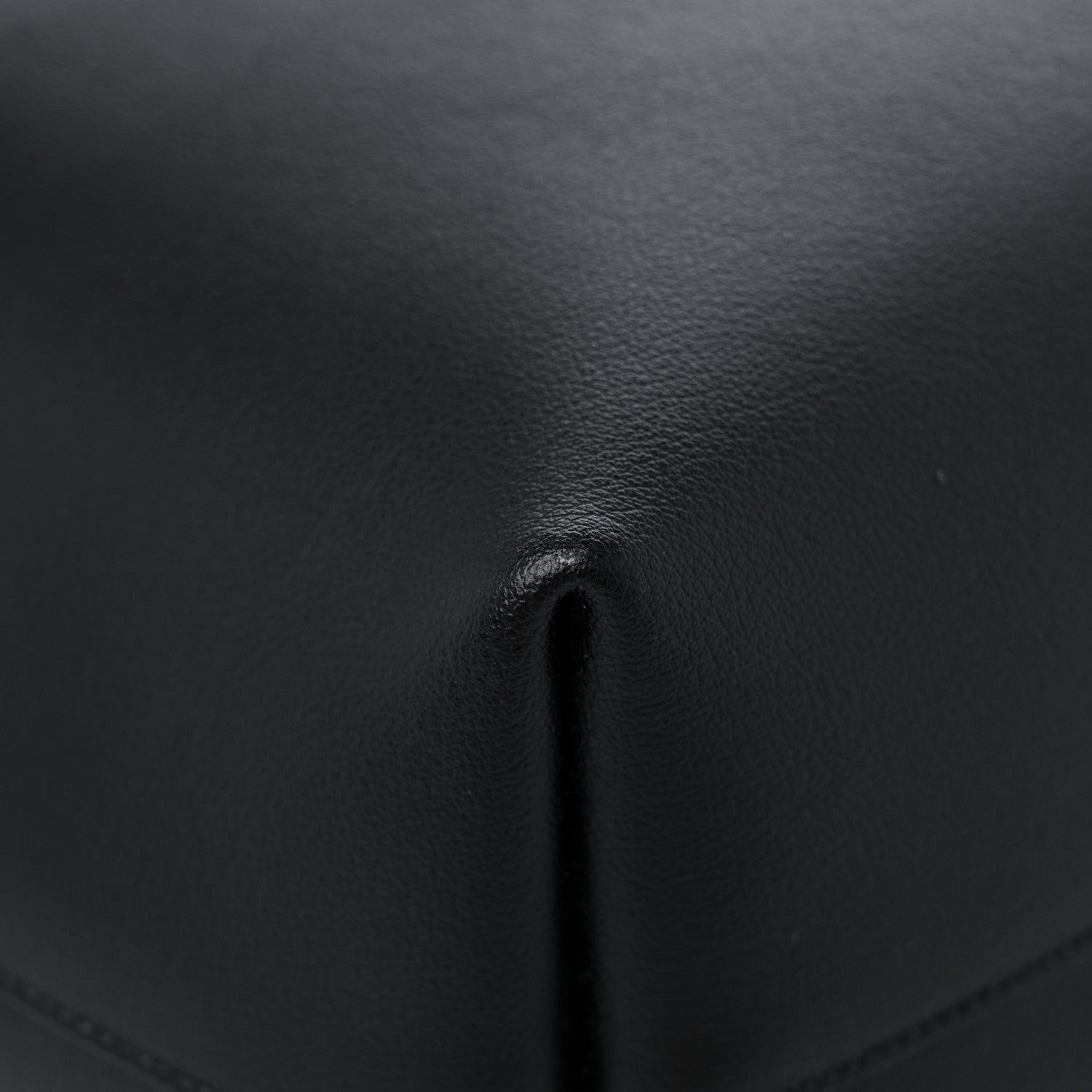 Saint Laurent Calfskin Large Shopping Tote Black 8 of 12