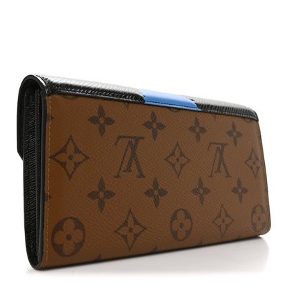 Louis Vuitton Reverse Monogram Kabuki Sarah Wallet 3 of 6