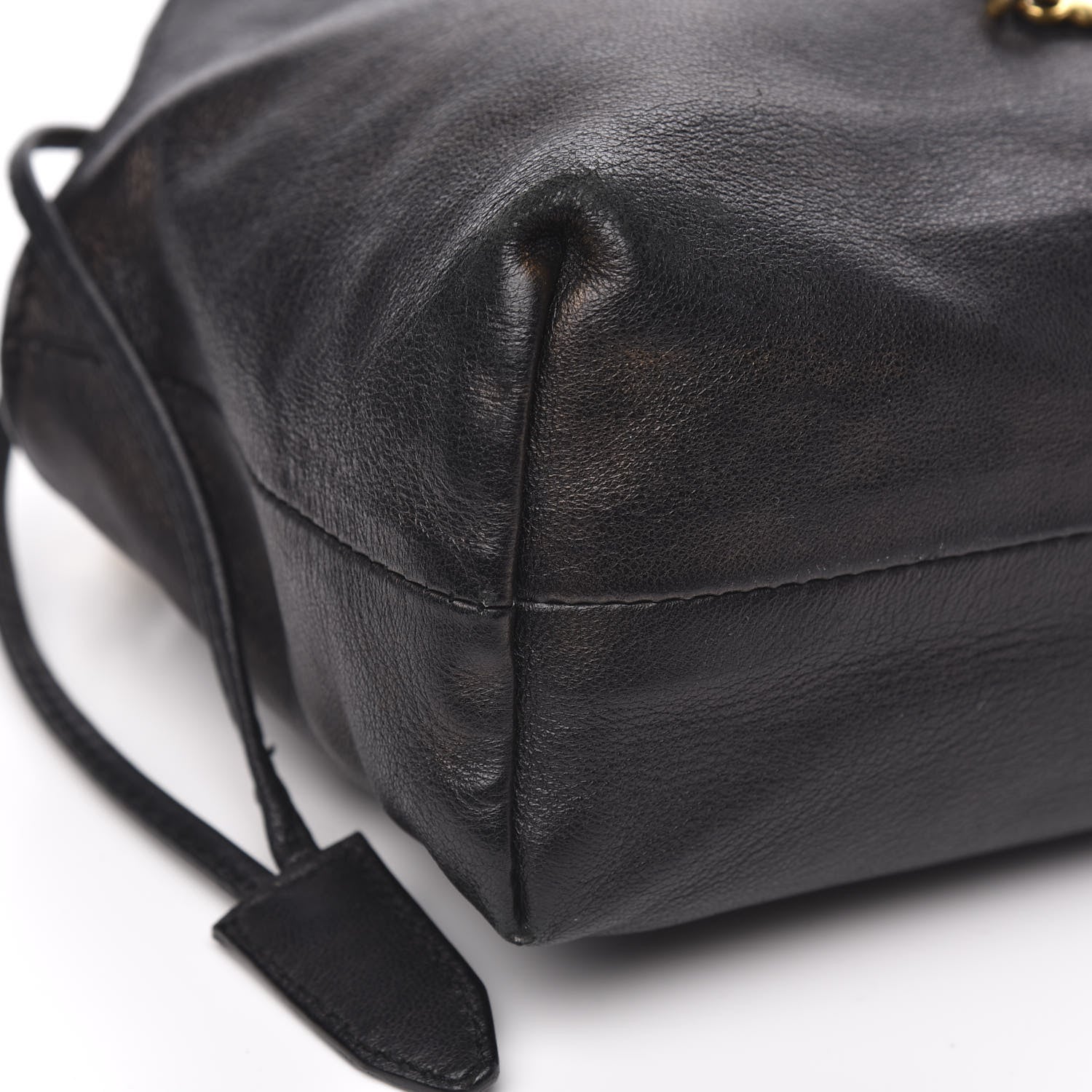 Burberry Calfskin House Check Little Crush Black 8 of 11