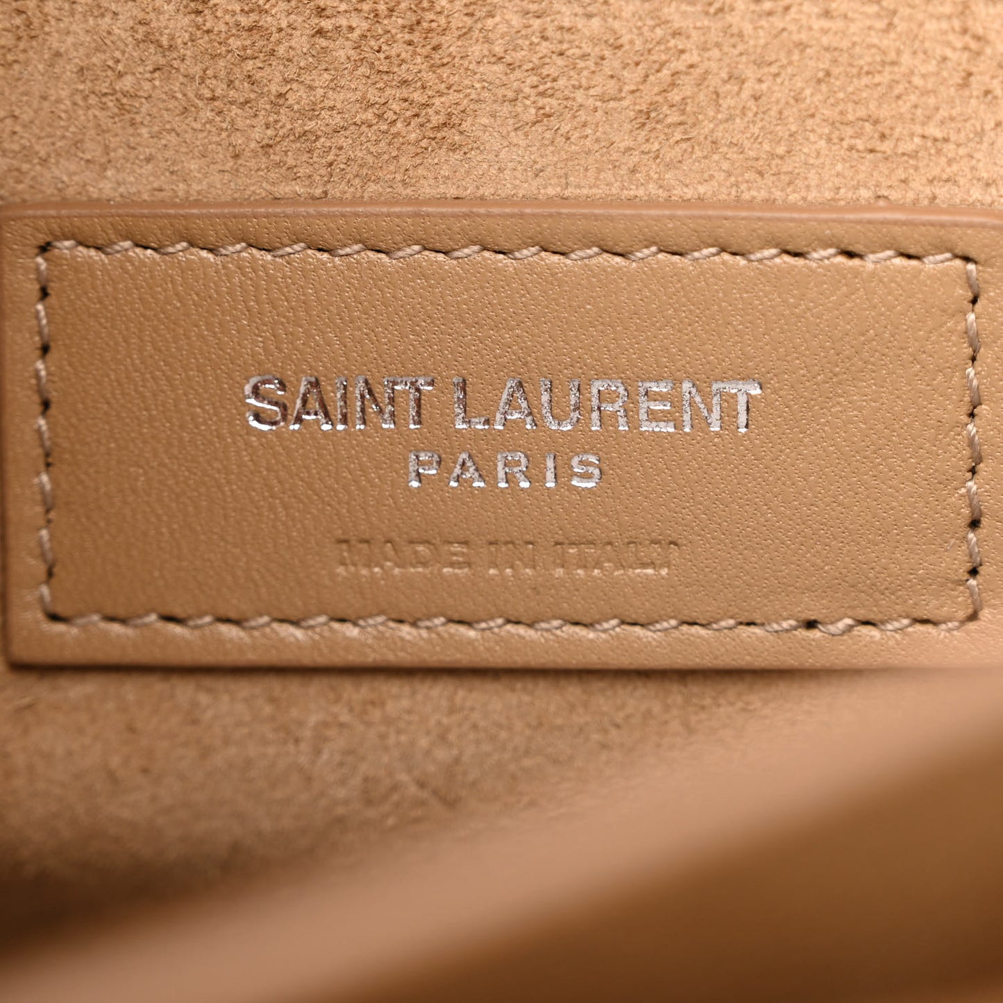 Calfskin Medium Monogram Sunset Dark Beige