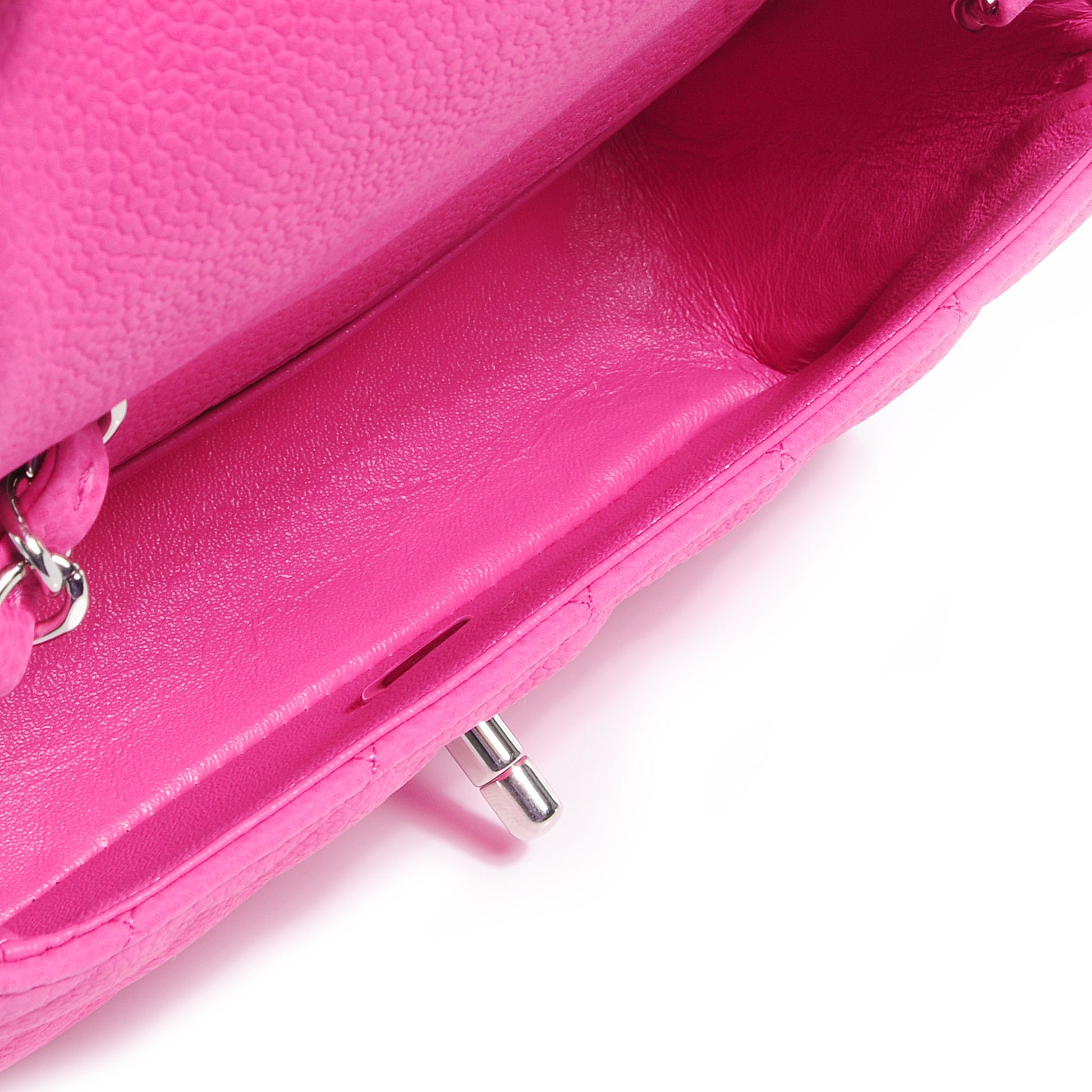 Chanel Iridescent Caviar Quilted Mini Flap Pink 6 of 10