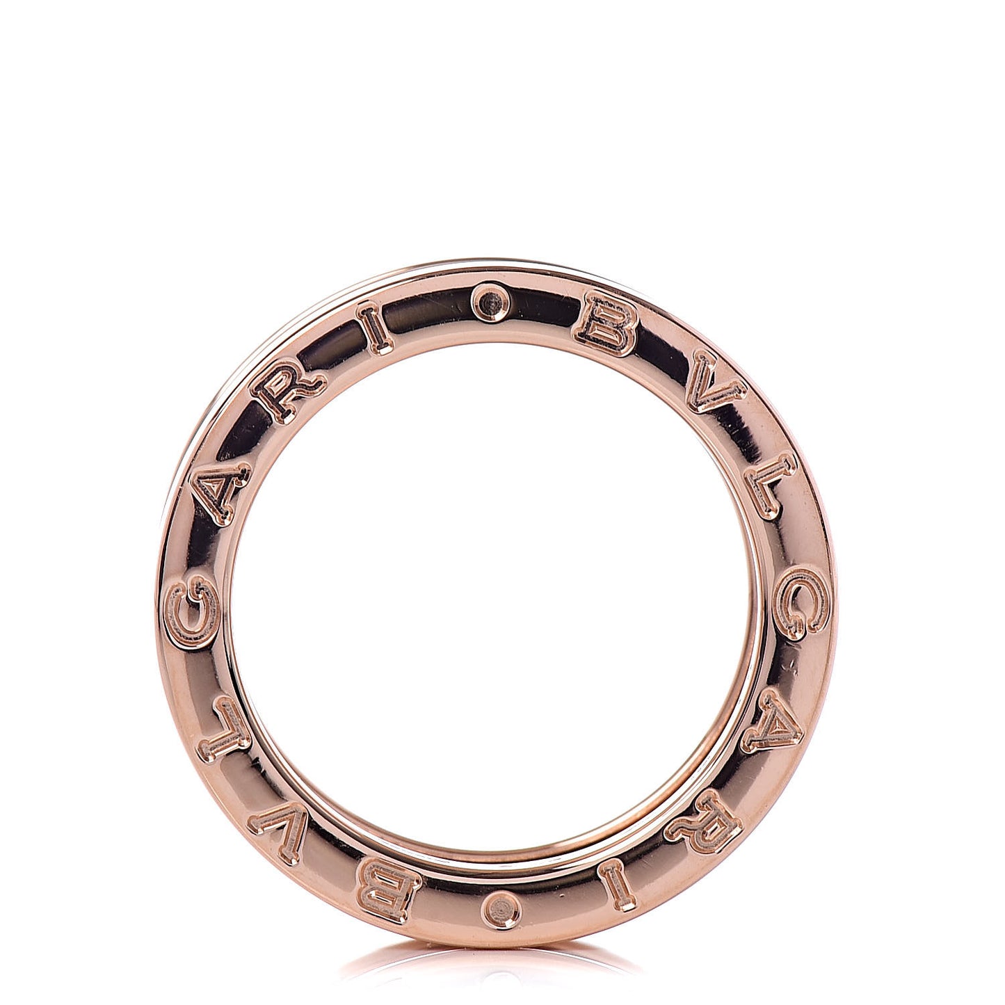 18K Rose Gold B.Zero1 3 Band Ring 51 5.75