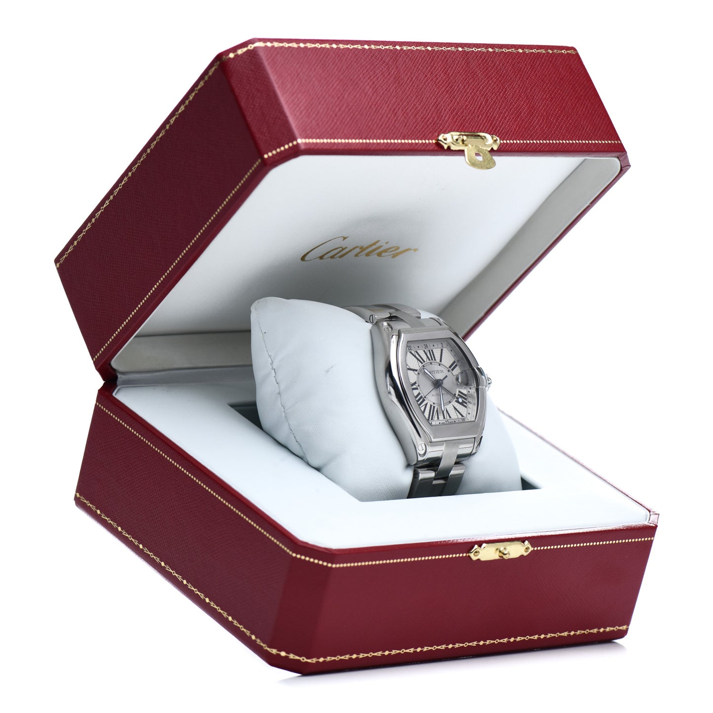 Stainless Steel 42mm Roadster GMT Automatic Watch