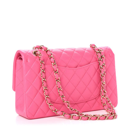 Chanel Caviar Quilted Medium Double Flap Pink 3 of 11
