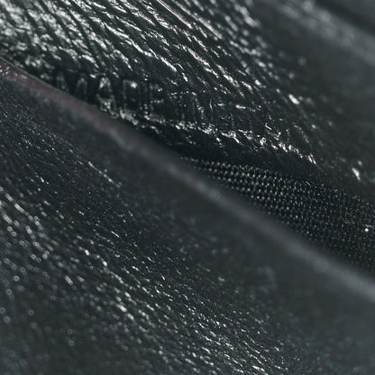 Balenciaga Metallic Calfskin Crocodile Embossed Hourglass Chain Bag  Silver 8 of 11