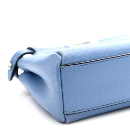 Fendi Nappa Micro Peekaboo Iconic Satchel Nebula 10 of 12