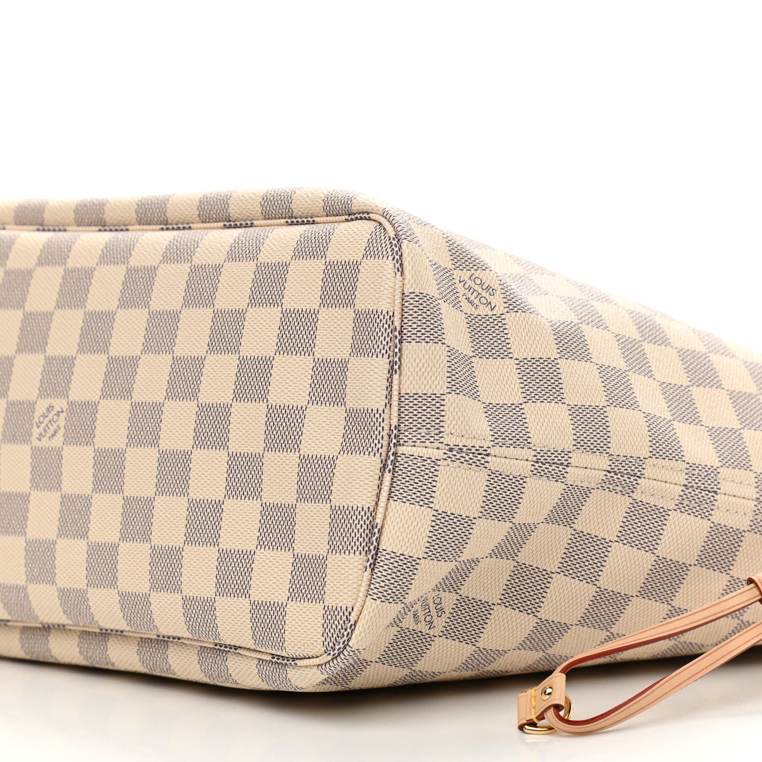 Louis Vuitton Damier Azur Neo Neverfull MM Rose Ballerine 11 of 11