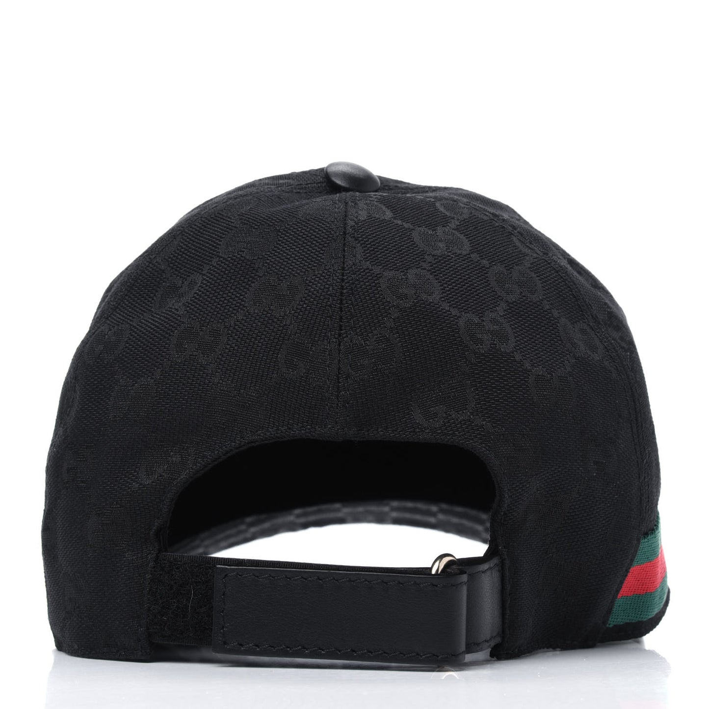 Monogram Web Baseball Hat S Black