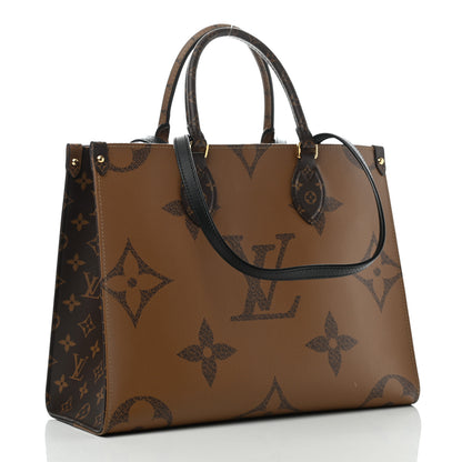 Louis Vuitton Reverse Monogram Giant Onthego MM 3 of 10