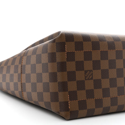 Louis Vuitton Damier Ebene Belmont MM Black 9 of 11