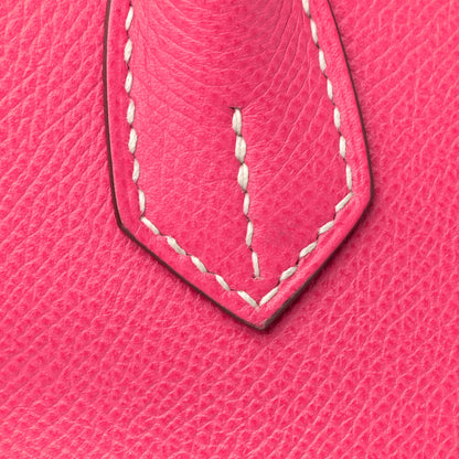 Hermes Epsom Candy Birkin 35 Rose Tyrien Rubis 14 of 19