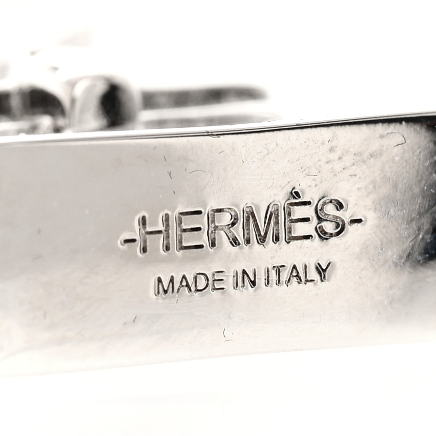 Hermes Palladium Mini Kelly Twilly Ring 3 of 4