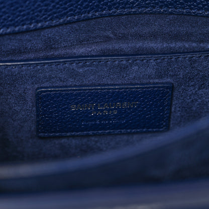 Saint Laurent Grained Calfskin Small Monogram Sunset Marinette 6 of 12