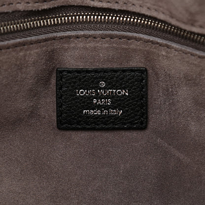 Louis Vuitton Veau Cachemire Soft Lockit MM Black 6 of 12