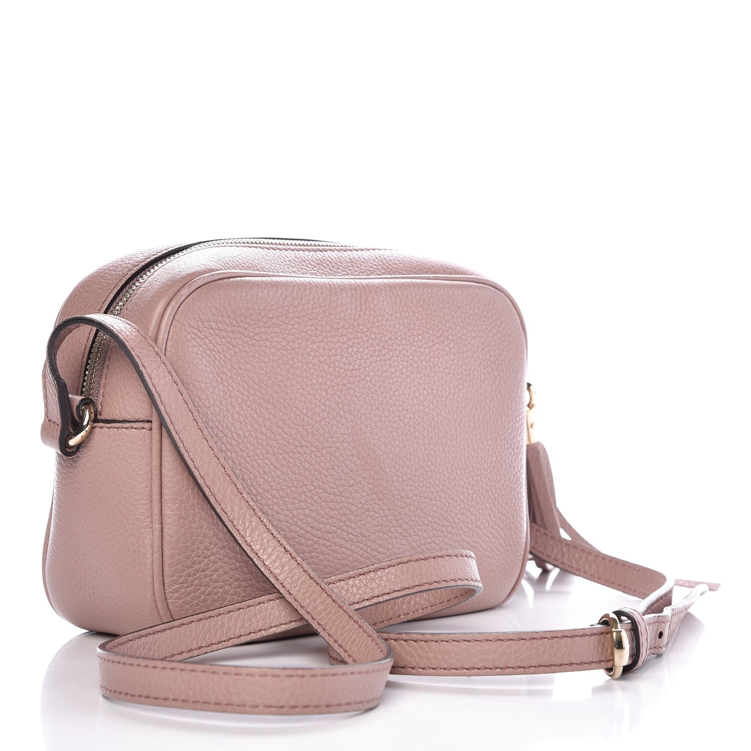 Gucci Cellarius Calfskin Small Soho Disco Bag Dark Cipria 3 of 8
