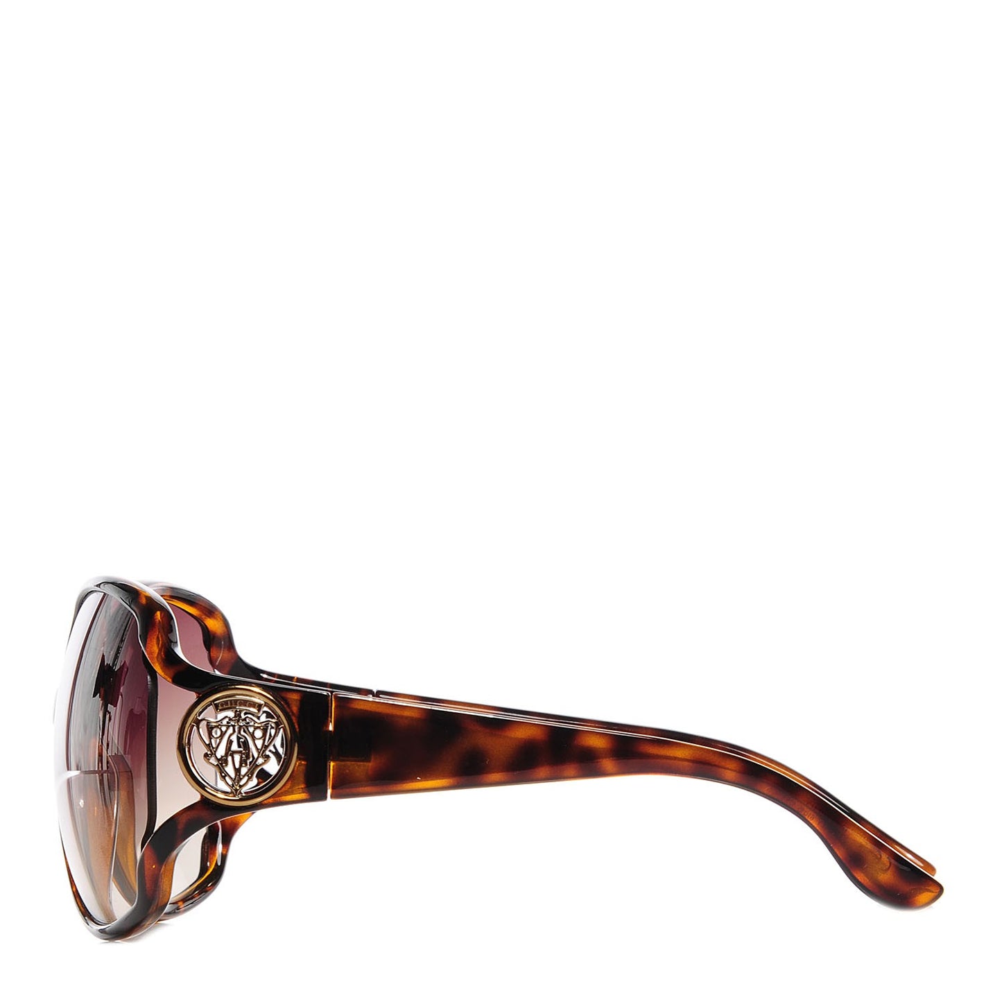Tortoise GG Crest Sunglasses 3061