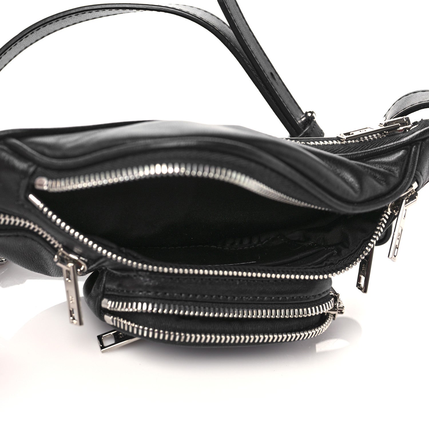Alexander Wang Lambskin Mini Attica Belt Bag Black 5 of 8