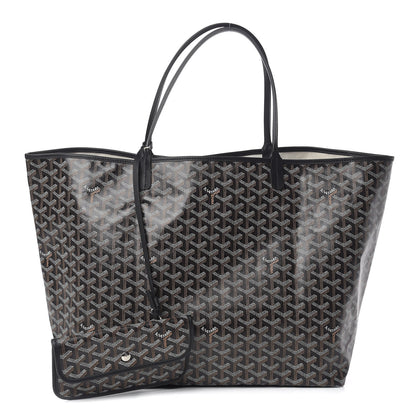 Goyard Goyardine Saint Louis GM Black 1 of 12
