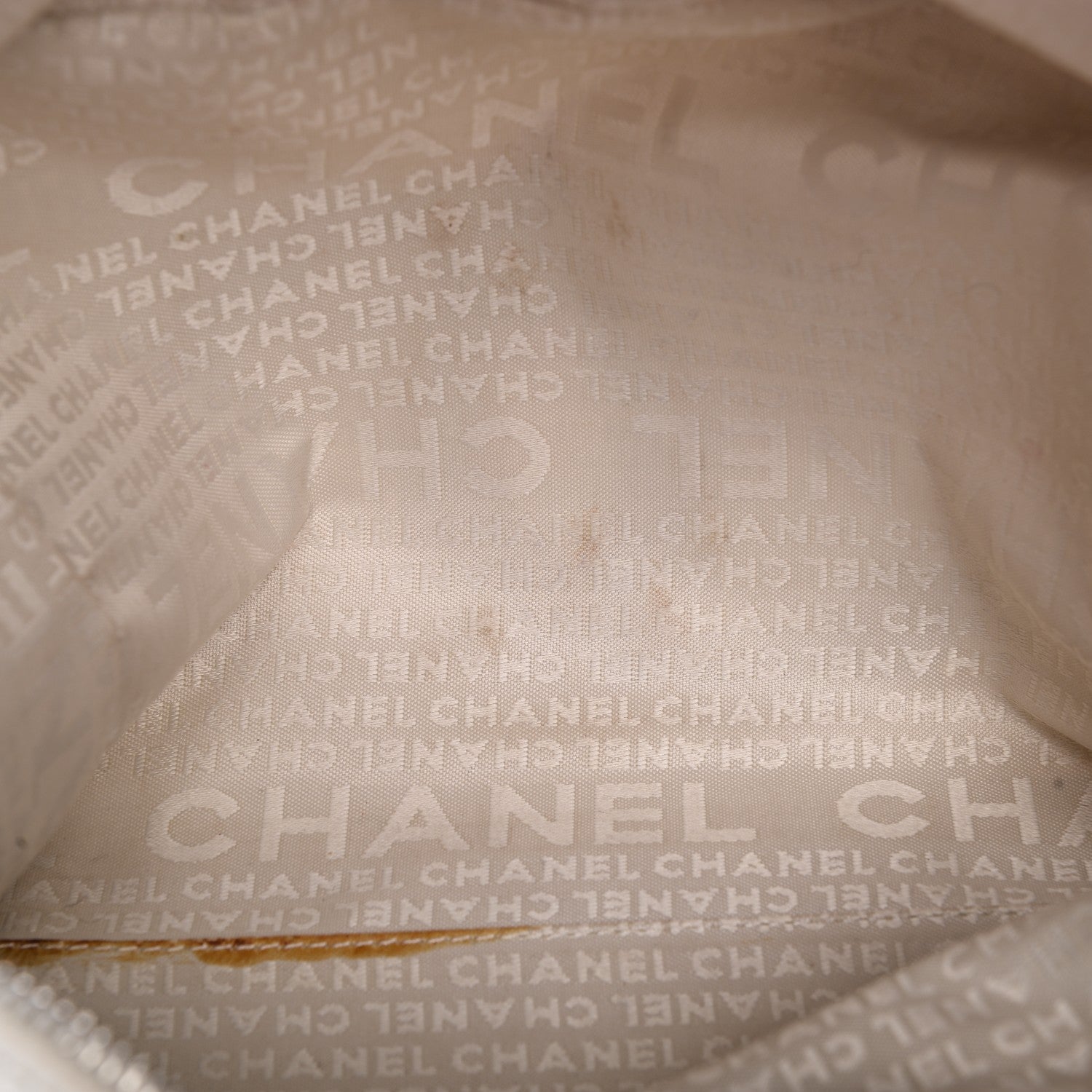 Chanel Caviar Perforated Bowler White 16 of 16