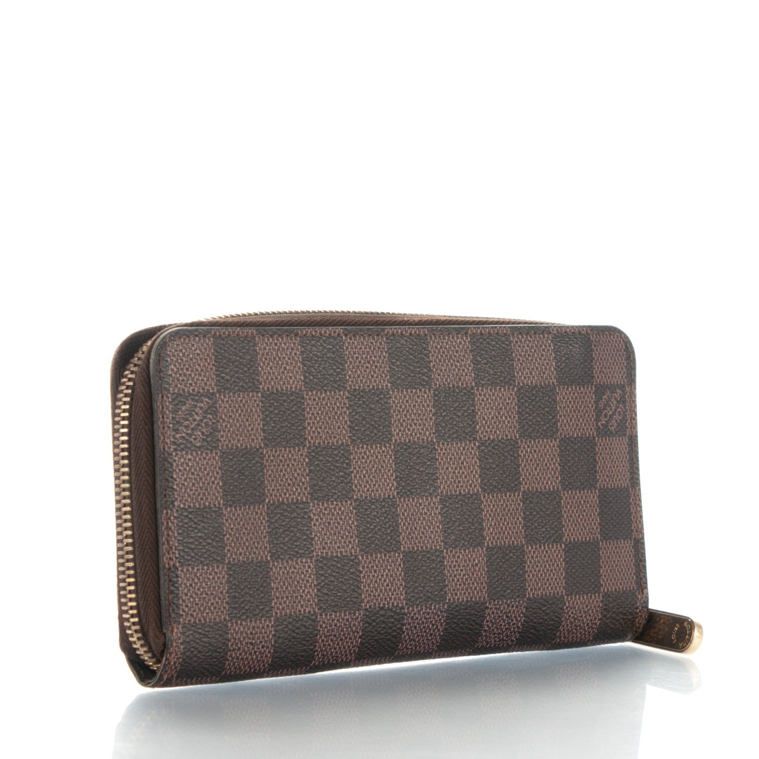 Louis Vuitton Damier Ebene Zippy Wallet 3 of 8