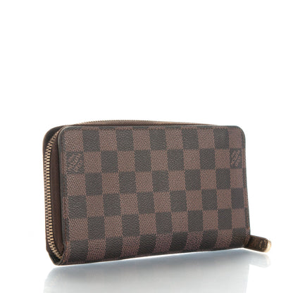 Louis Vuitton Damier Ebene Zippy Wallet 3 of 8
