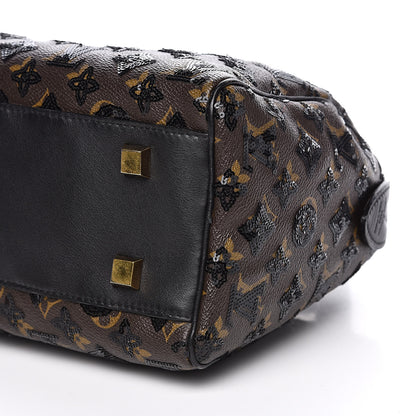 Louis Vuitton Monogram Sequins Eclipse Speedy 28 Black 9 of 13