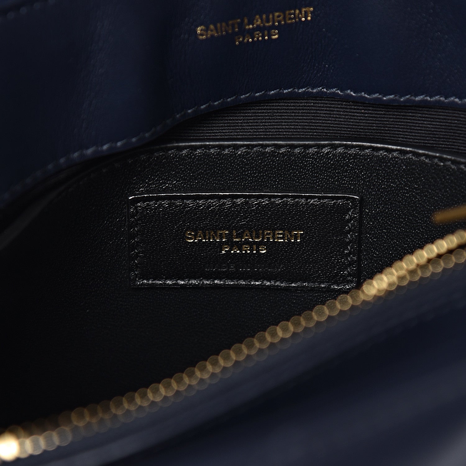 Saint Laurent Calfskin Y Calfskin Monogram Small Loulou Chain Satchel Denim Brut 7 of 14