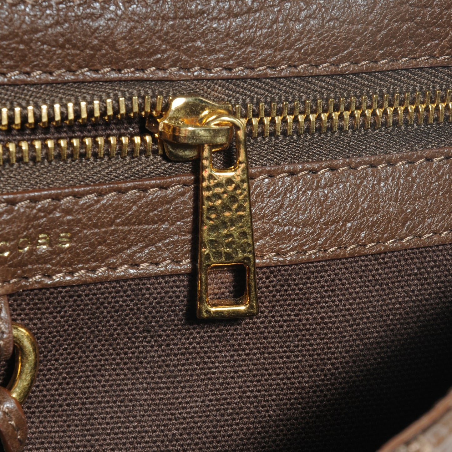 Leather Baroque XL Single Flap Brown