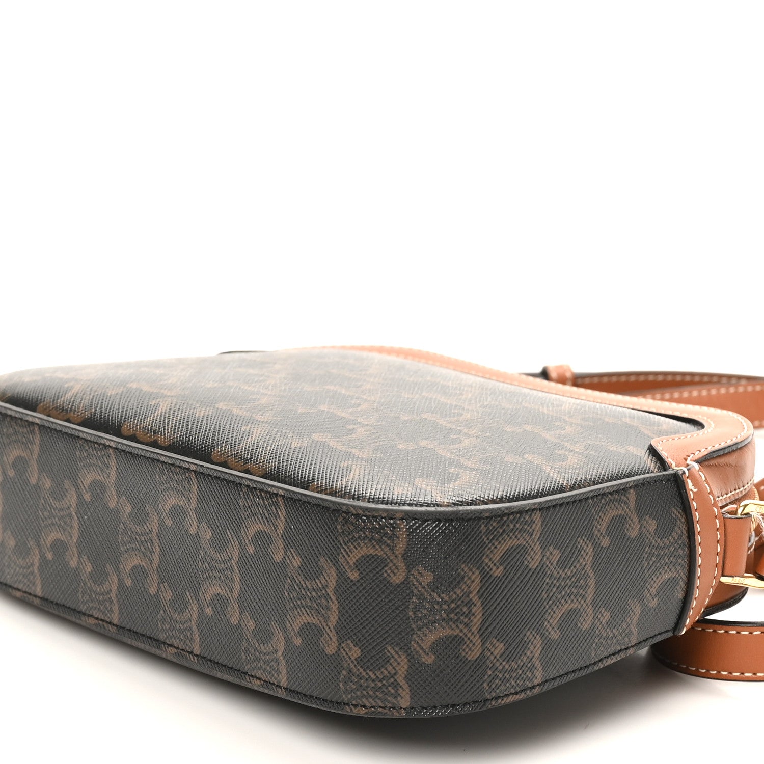 Celine Triomphe Canvas Small Camera Bag Tan 8 of 8