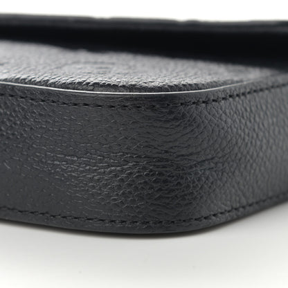 Louis Vuitton Empreinte Pochette Felicie Chain Wallet Black 10 of 10