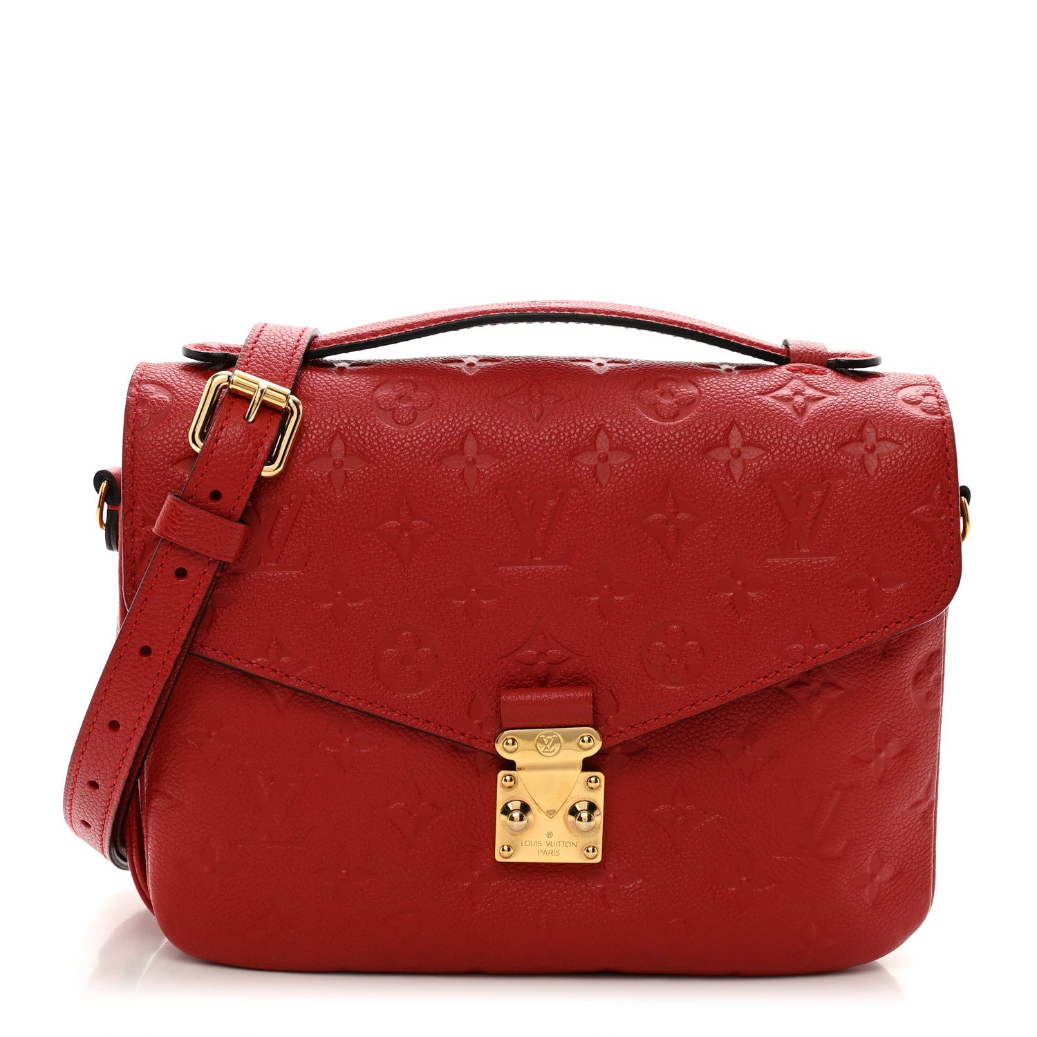 Louis Vuitton Empreinte Pochette Metis Scarlet 1 of 11