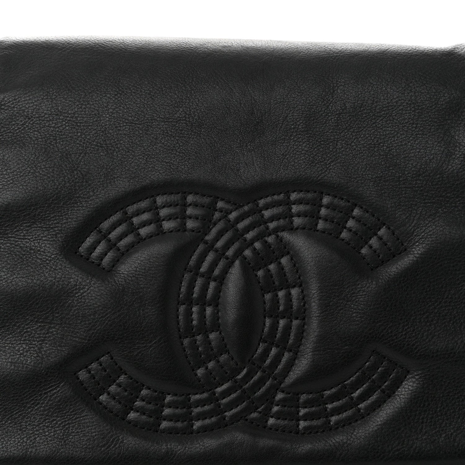 Chanel Calfskin Medium On the Bund Flap Black 8 of 14