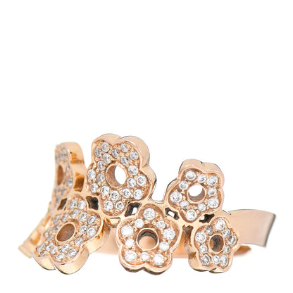 Pasquale Bruni 18K Rose Gold Diamond Miama Ring 55 7.25 3 of 5