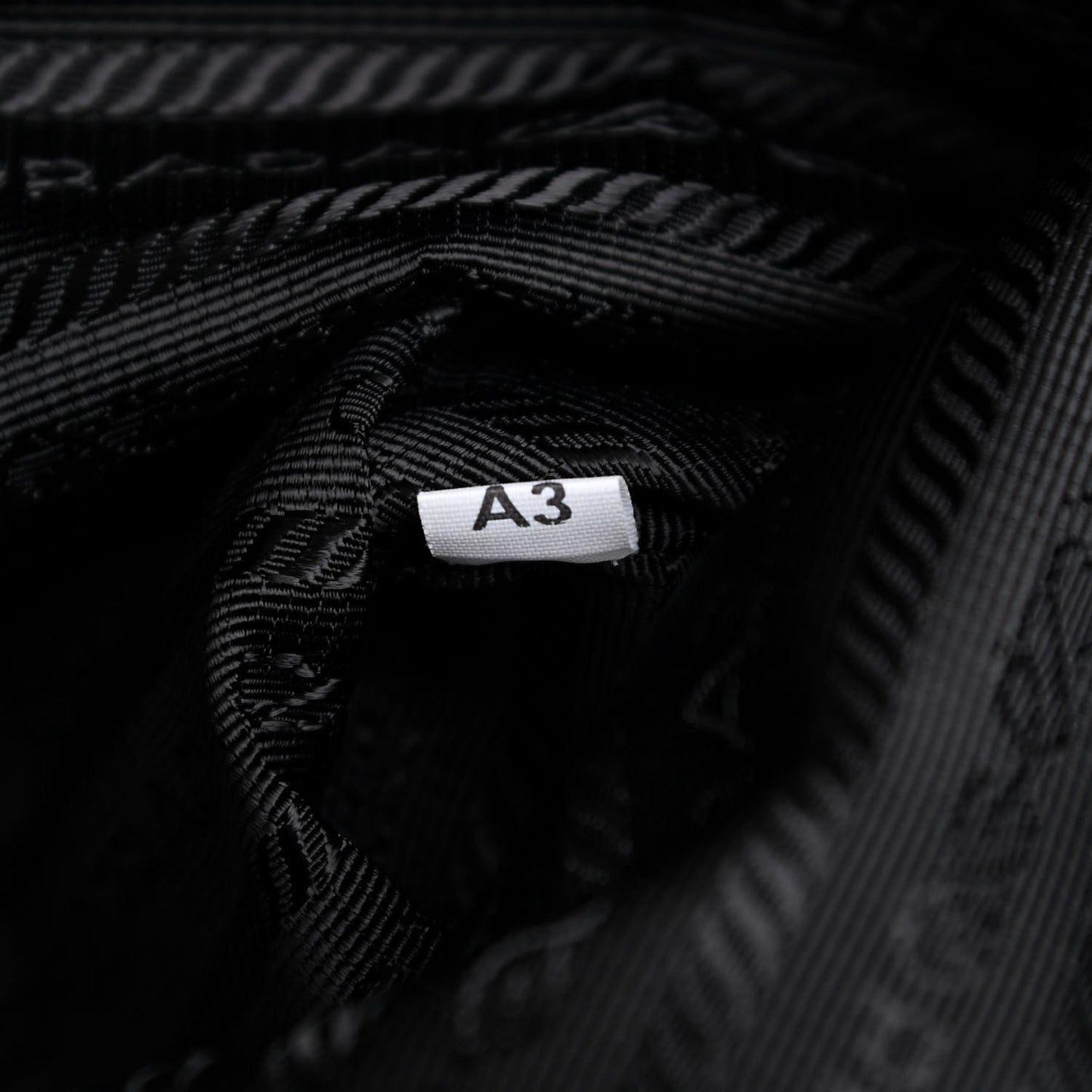 Nylon Vela Baby Bag Black