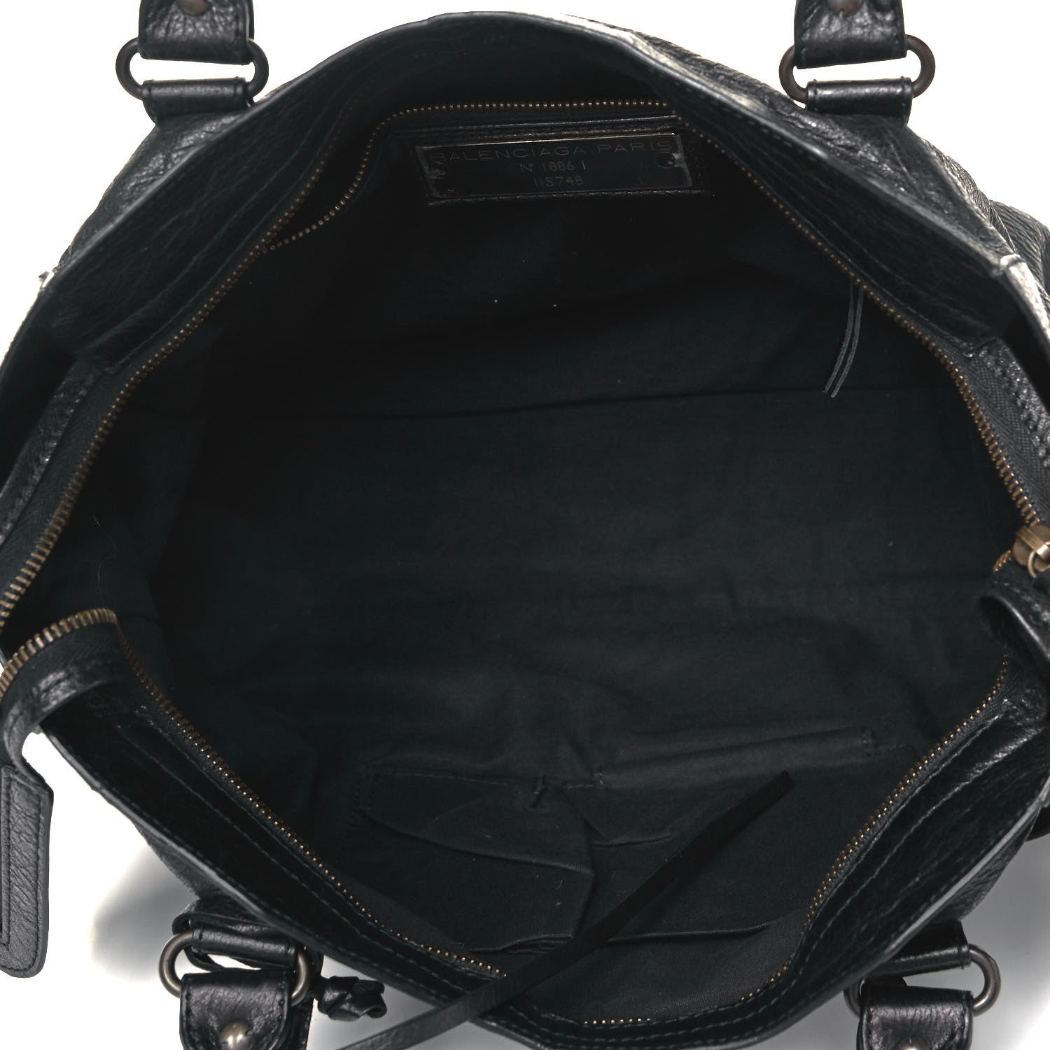 Balenciaga Agneau Classic Hardware City Black 4 of 8