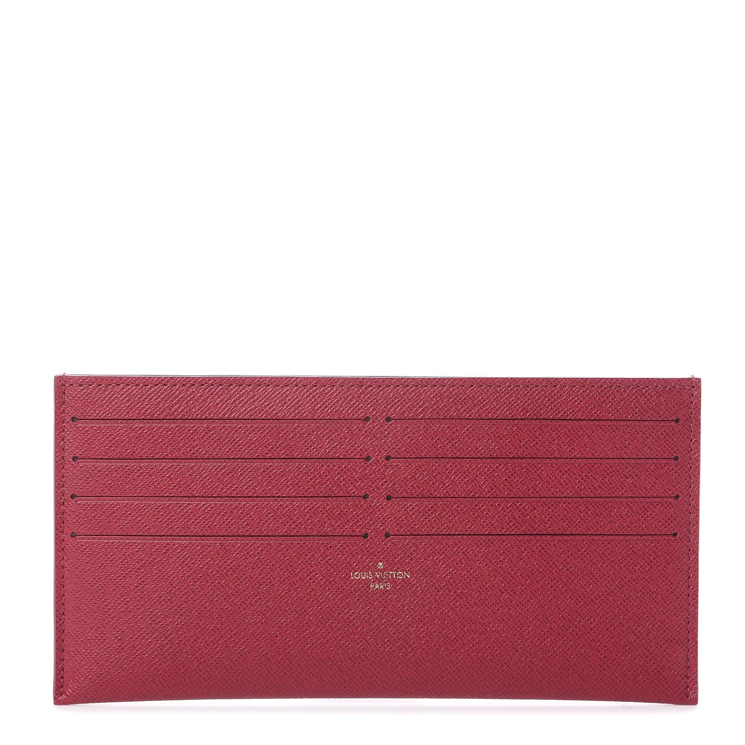 Louis Vuitton Calfskin Felicie Card Holder Insert Fuchsia 1 of 5