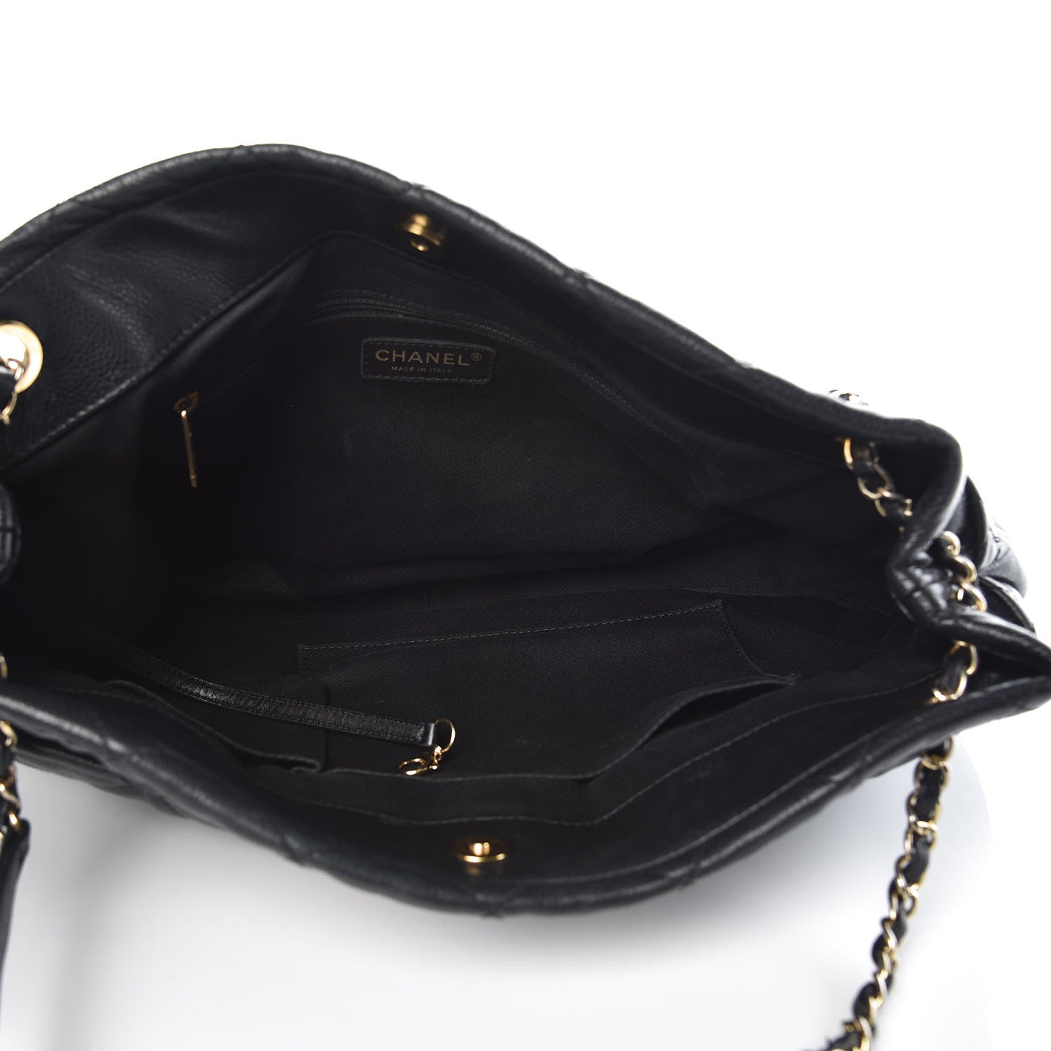 Chanel Caviar Quilted Timeless CC Soft Tote Black 5 of 18