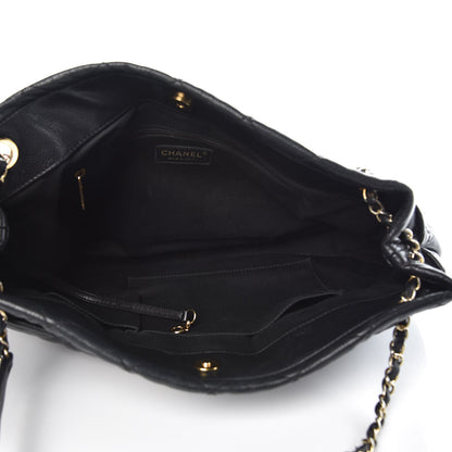 Chanel Caviar Quilted Timeless CC Soft Tote Black 5 of 18
