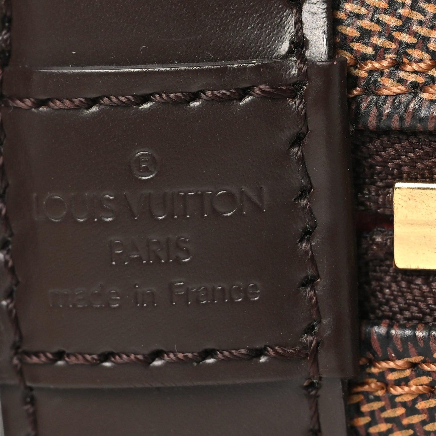 Damier Ebene Alma BB