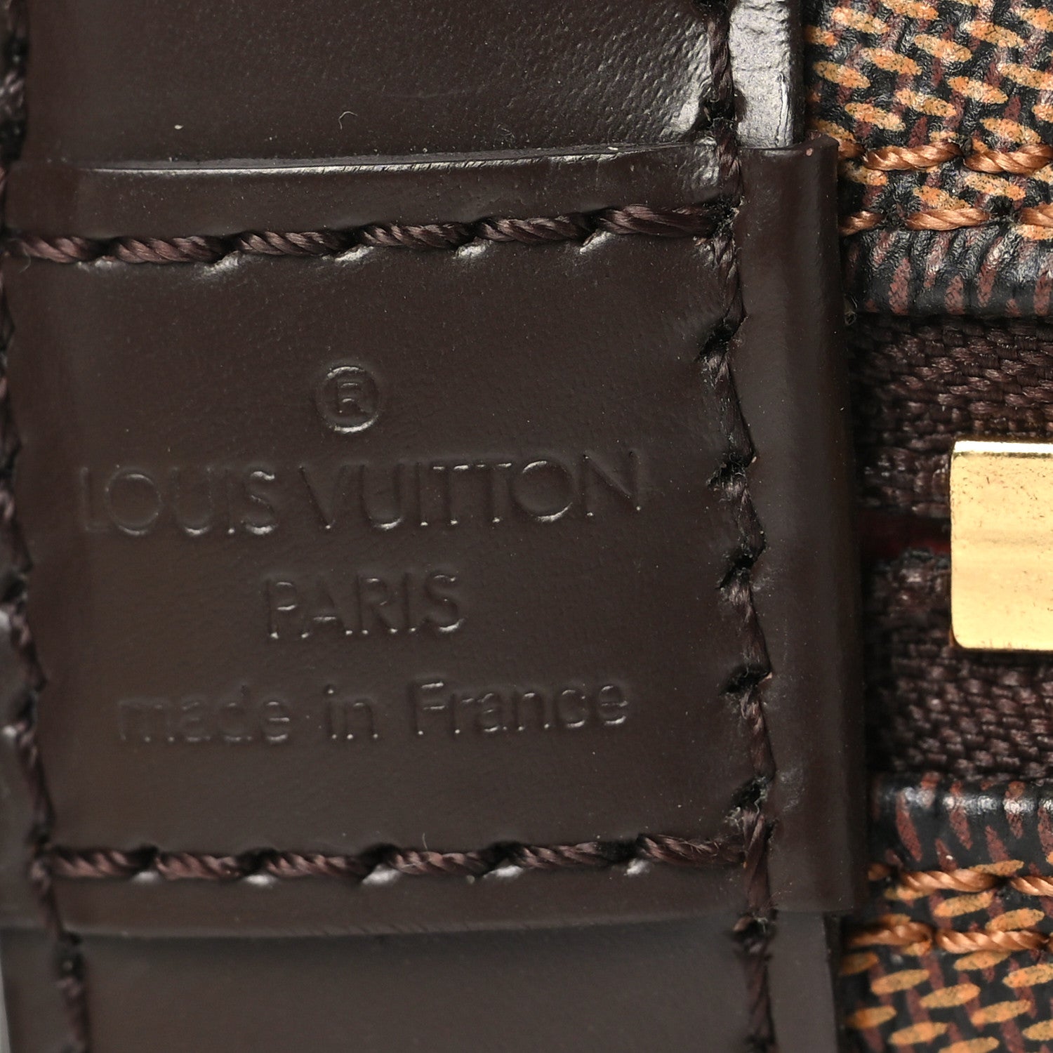 Louis Vuitton Damier Ebene Alma BB 6 of 9